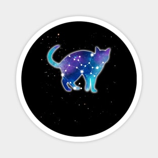 Sagittarius Zodiac Sign Astrology Constellation Cat Lover Pet T-Shirt Magnet